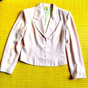 Vintage Susanna Moyer Paris Pale Pink Jacket